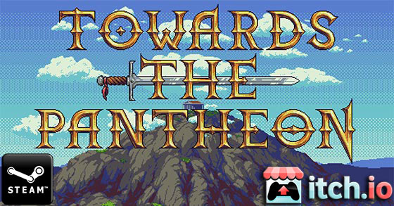 the 2d rpg towards the pantheon has been released for steam and itch io