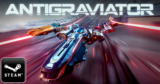 the frenetic anti gravity racing game antigraviator is coming to pc via steam on june 6th
