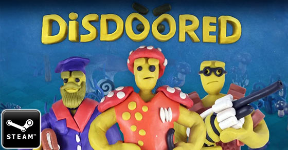the hand animated multiplayer survival game disdoored is coming to steam by the end of may