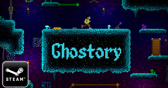 the puzzle platformer ghostory has just launched its new localization pack on steam