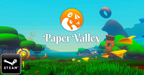 the relaxing vr adventure paper valley is coming to steam on the 6th of june