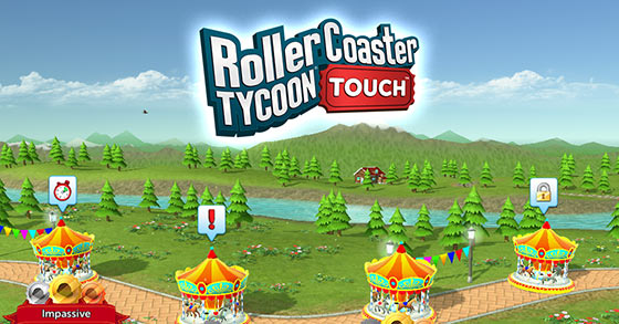 atari has announced the new scenarios game mode for rollercoaster tycoon touch