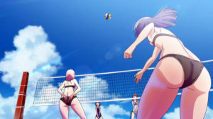 harukana receive its volleyboll time