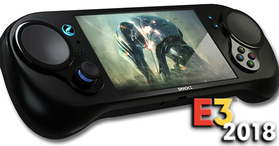 smach z the handheld gaming console for pc games has launched its e3 trailer