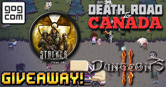 tggs massive gog pc giveaway death road to canada dungeons 2 the guild gold edition with many more