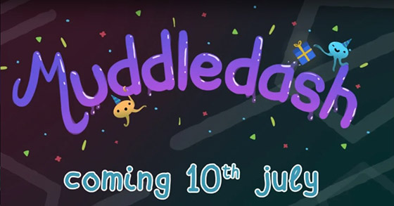 the competitive party game muddledash lands on nintendo switch and steam this july