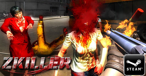 the fps zombie horde survival game zkiller has landed on steam