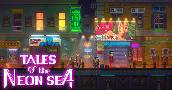 the point-and-click adventure game tales of the neon sea is coming to kickstarter july 31st