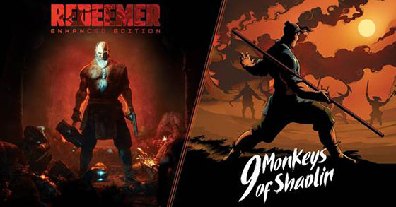 9 monkeys of shaolin and redeemer enhanced edition is coming to gamescom 2018 together with new trailers
