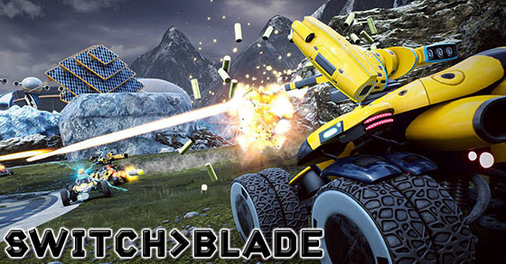 the futuristic vehicle combat moba switchblade is out now in early access on steam pc and ps4