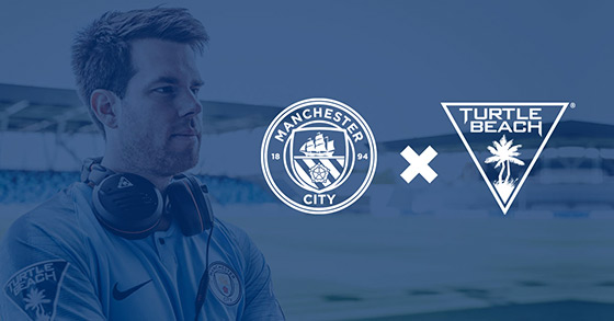 turtle beach signs esports partnership with english premier league champions manchester city