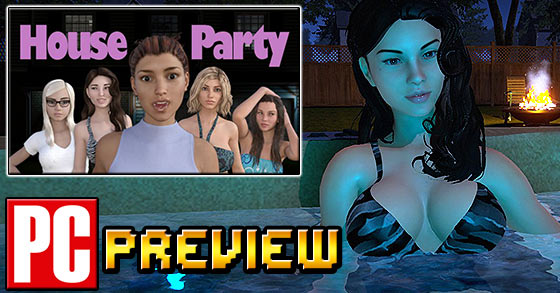 house party pc preview a very unique funny and sexy plus 18 lewd adventure game