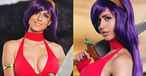 juby headshot just released her sexy and topnotch cosplay of athena asamiya from snk heroines