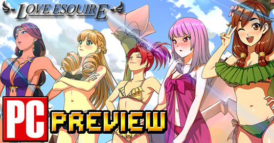 love esquire pc preview a very promising fun and lewd dating sim rpg visual novel