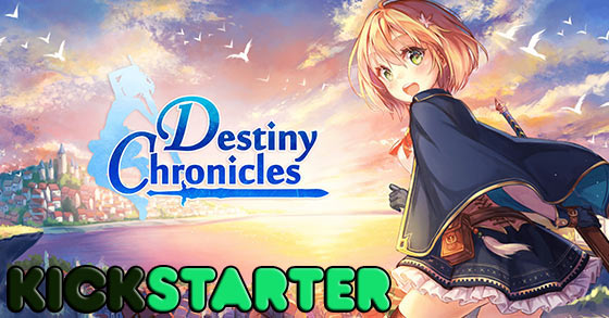 the 3d fantasy action jrpg destiny chronicles launches on kickstarter on september 5th