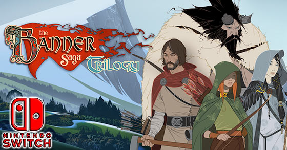 the physical boxed edition of the banner saga trilogy edition is now available for nintendo switch