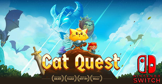 the physically edition of cat quest is now available for nintendo switch