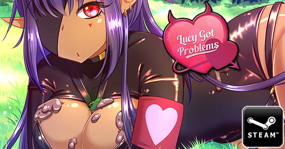 the plus 18 lewd yuri comedy visual novel lucy got problems is coming to steam on september 28th