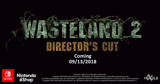 wasteland 2 directors cut is coming to the nintendo switch on september 13th