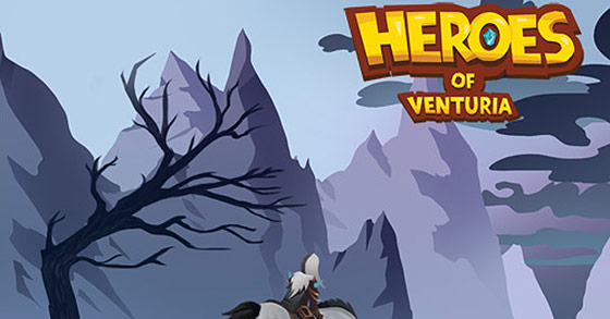 the hero manager fantasy game heroes of venturia is coming to mobile in december