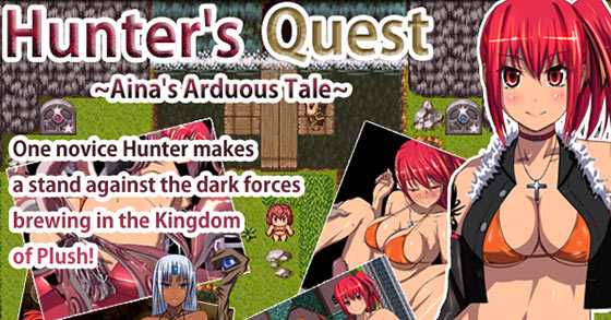 the lewd plus 18 rpg hunter quest ainas arduous tale is now available in english via dlsite
