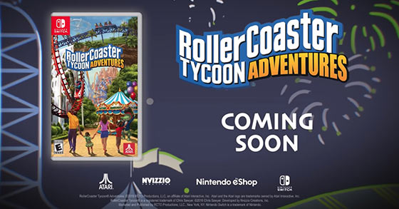 rollercoaster tycoon adventures is coming to the nintendo switch very soon