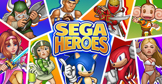 sega heroes is out now for ios and android devices