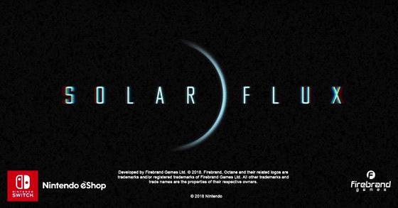 the space puzzler solar flux is coming to the nintendo switch on december 11th