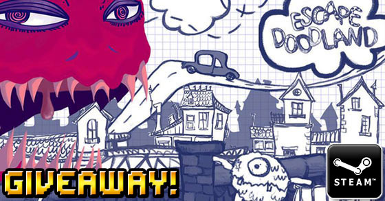escape doodland pc giveaway six steam keys are at stake