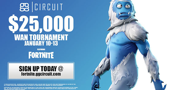 ggcircuit has announced a winter wan esports tournament featuring fortnite
