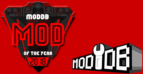 moddb has just launched their mod of the year 2018 edition