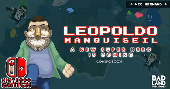 the 2d platformer leopoldo manquiseil is out now for the nintendo switch