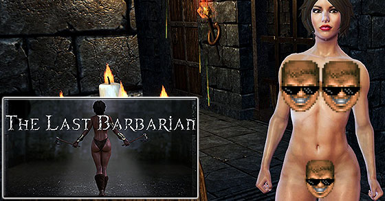 the last barbarian a very promising lewd plus 18 dark souls-like pc game