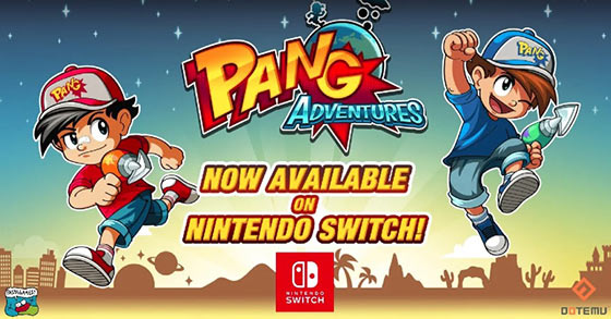 pang adventures is now available on nintendo switch
