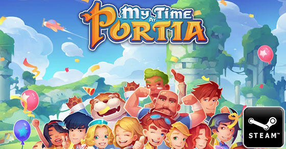 the sandbox simulation rpg my time at portia is out now on pc via steam