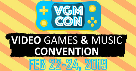 the video games and music convention vgmcon 2019 opens up its doors on february 22 24th