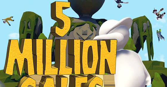 human fall flat has now sold over five million units worldwide