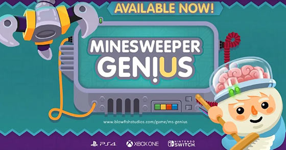 minesweeper genius is now available for ps4 xbox one and nintendo switch