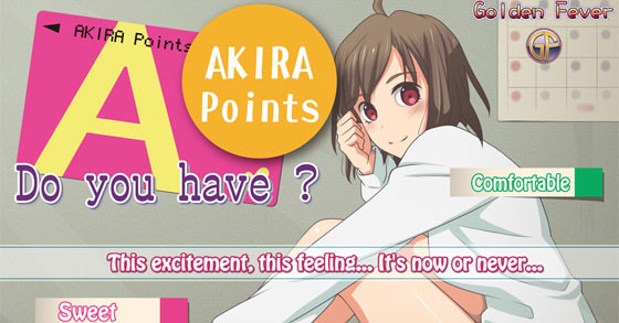 the 18 plus erotic sim game do you have akira points is now available via dlsite