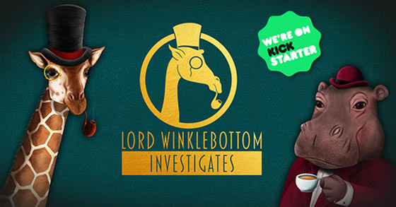 the 1920s themed adventure game lord winklebottom investigates has just landed on kickstarter