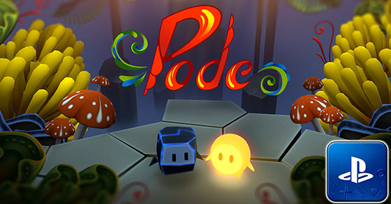 the cooperative puzzler pode is out now for the ps4