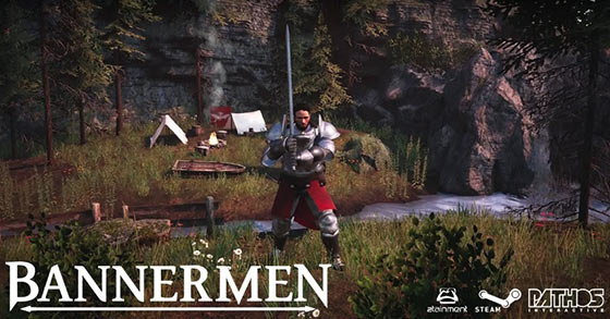 the medieval rts game bannermen is now available on steam