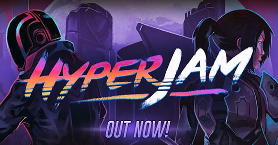 the neon arena brawler hyper jam is out now for ps4 xbox one and pc
