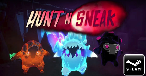 the crazy party game hunt n sneak is coming to steam on the 10th of april