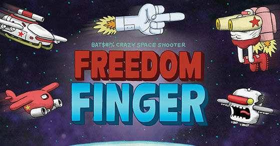 the crazy shoot-em-up game freedom finger is coming to pc this year
