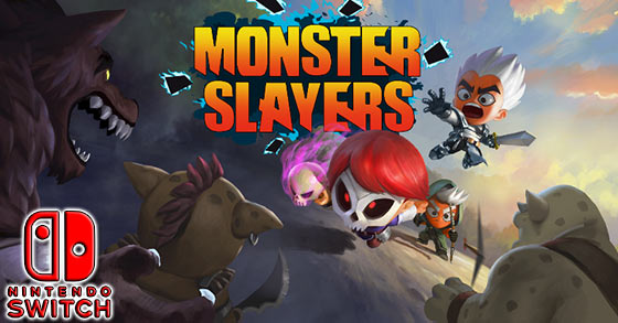the deck building battler monster slayers is coming to nintendo switch on april 5th