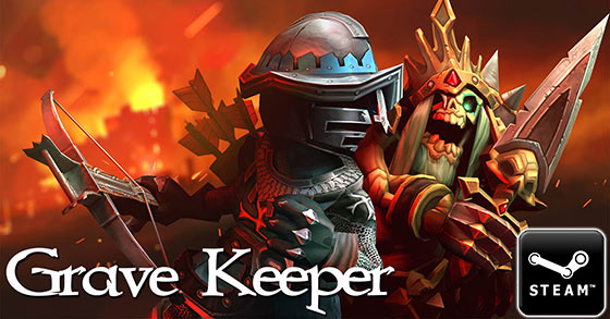the new hack-and-slash game grave keeper is coming to pc on march 29th