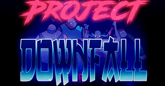 the retro style cyberpunk shooter project downfall is now available via steam early access