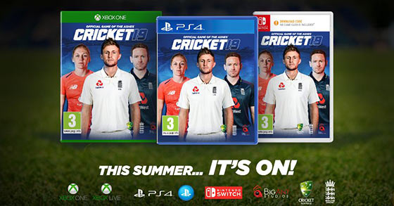 cricket 19 the official game of the ashes is coming to consoles on the 28th of may