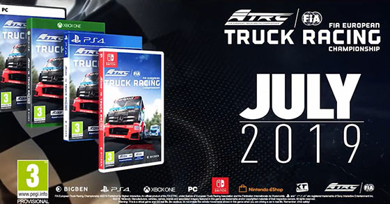 fia european truck racing championship is coming to pc and consoles in july 2019